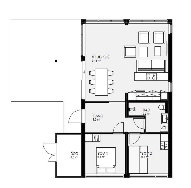 Lyngvaer Luggombu Villa Kleppstad Luaran gambar